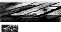 Desktop Screenshot of moocowproductions.org